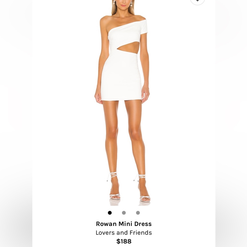 Revolve lovers & friends white dress NWT